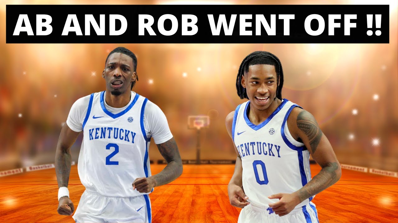 AARON BRADSHAW AND ROBERT DILLINGHAM WENT OFF AGAINST PENN | Kentucky Basketball Highlights