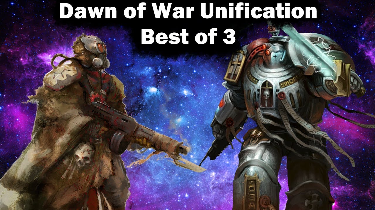 Dawn of War Unification: Best of 3 Chaos Space Marines (The Happening) vs Demon Hunters (Korn Champ)