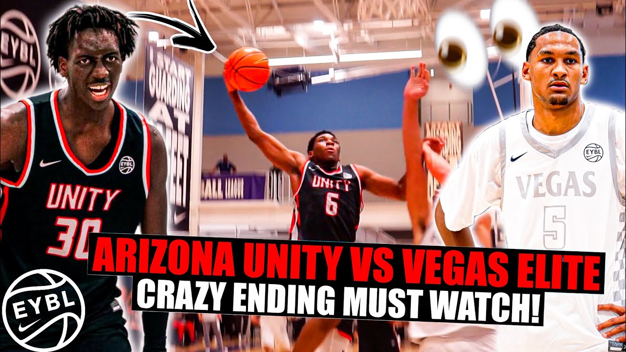 Vegas Elite vs Arizona Unity Was a WAR! 🔥 Dunks Everywhere & INSANE Ending | EYBL Memphis