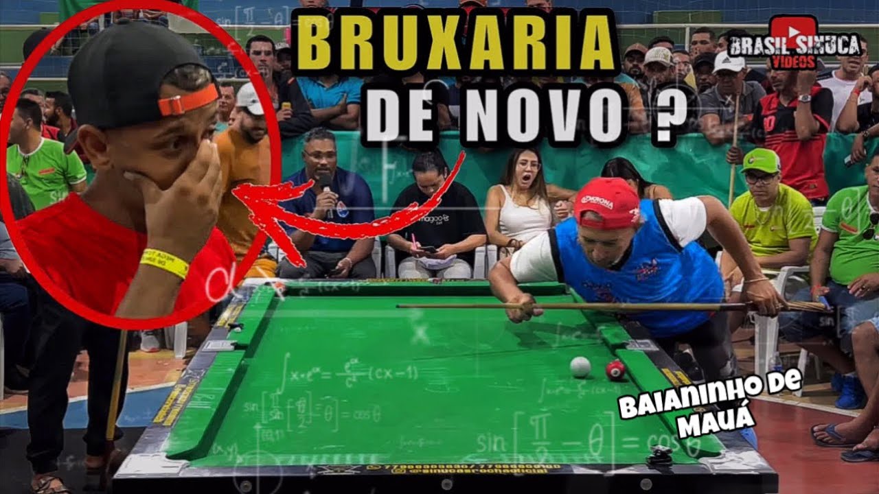 ELE NÃO ACREDITOU NO QUE VIU | BAIANINHO EXECUTOU JOGADA DE BRUXO E DEIXOU ADVERSÁRIO EM CHOQUE