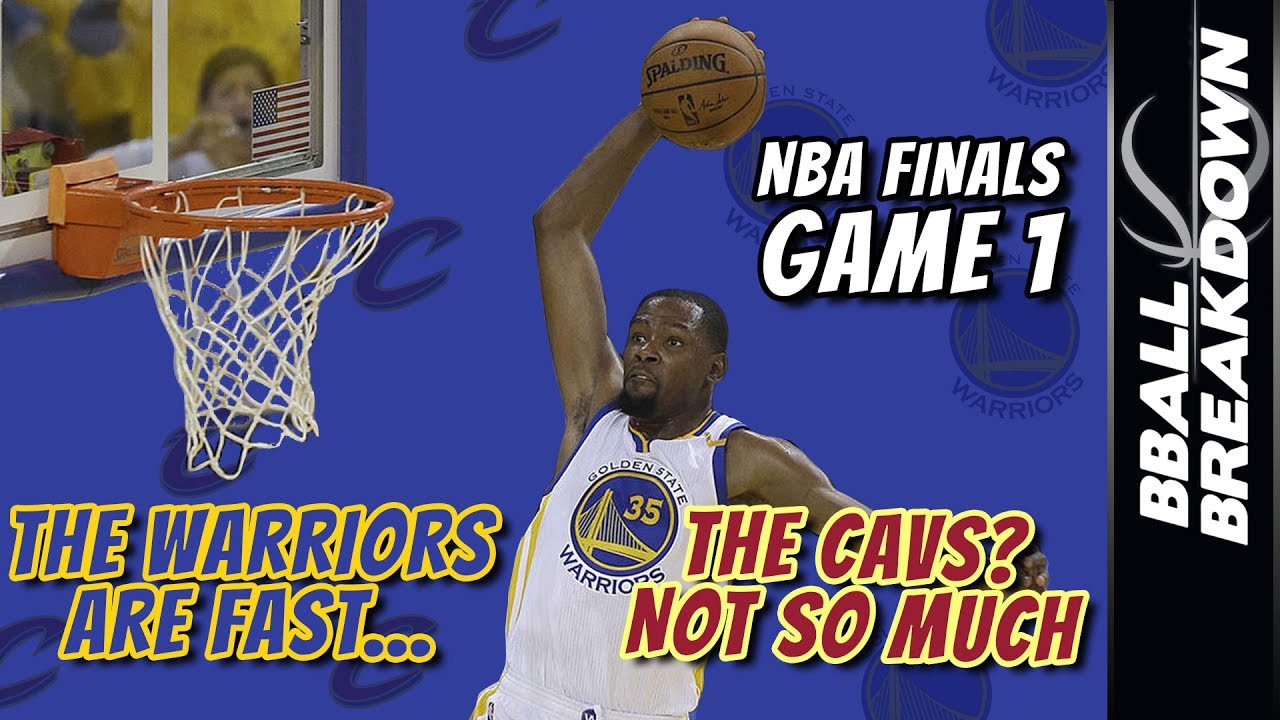 NBA Finals Game 1: The Warriors Are Fast, The Cavs Not So Much