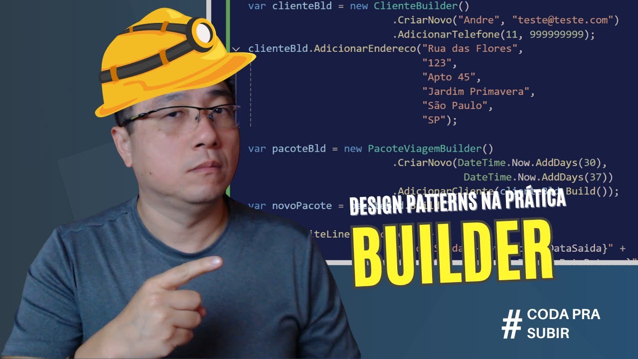 Design Patterns na Prática com C#: BUILDER