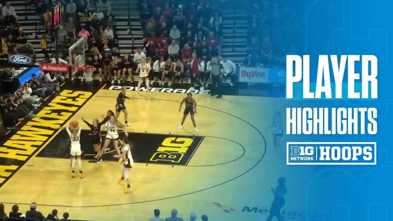 Lucy Olsen 19 PTS 7 AST in Her Hawkeye Debut  | Iowa Women's Basketball | 11/06/2024