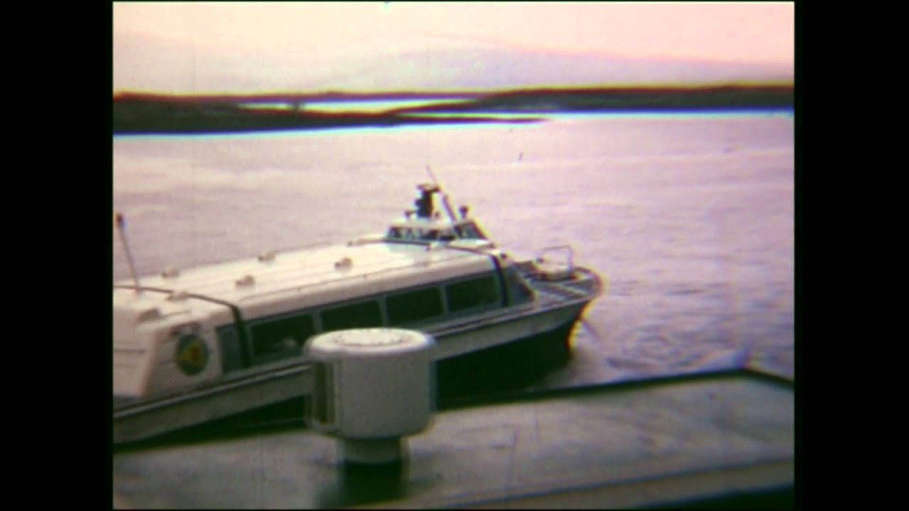 Millport, Great Cumbrae, 1971, MV Keppel & HM2 Hovercraft