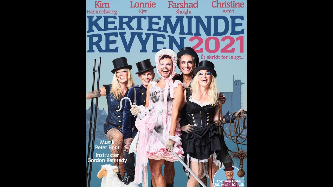 Pressem&oslash;de p&aring; Torne&oslash;s Hotel, for Kerteminde Revy 2021.