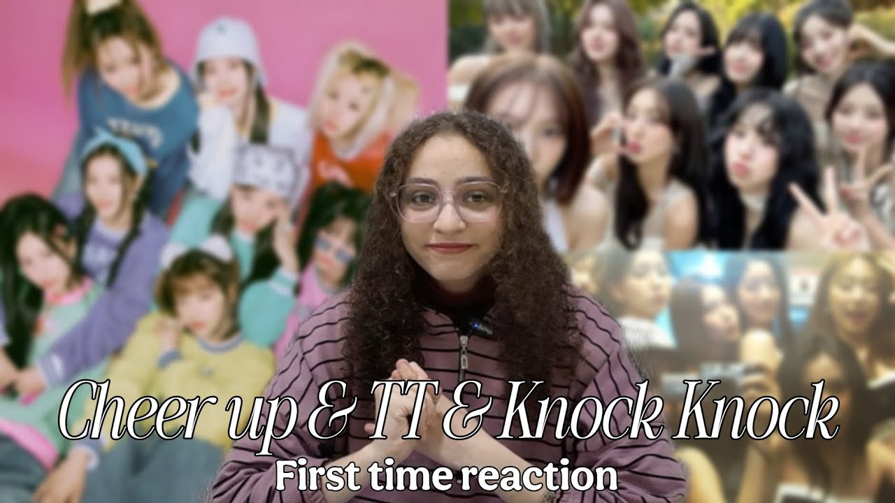 اول ريأكشن لتوايس 😍 Cheer up & TT & Knock Knock MVS first time Reaction ♥️ they blow my mind 😭 