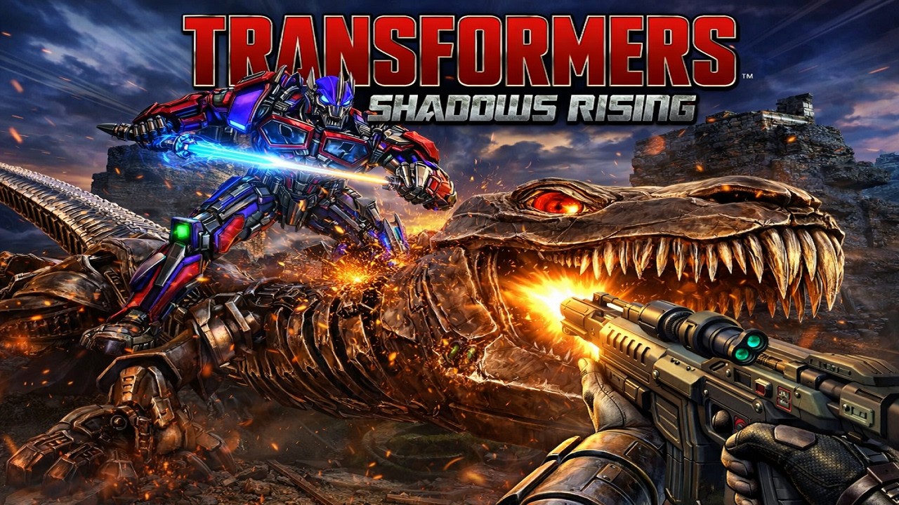 ⭐ TRANSFORMERS - Shadows Rising - 100% Full Game Walkthrough | 4K/60ᶠᵖˢ | ARCADE