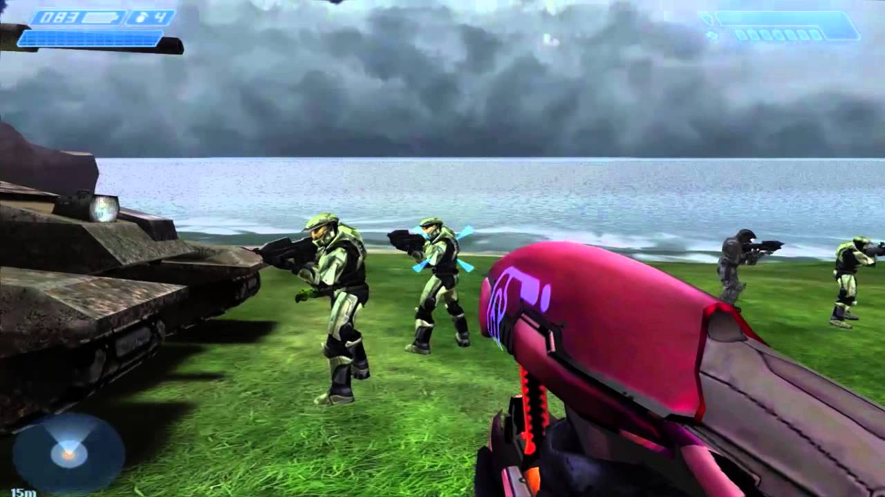 Halo PC | Attack on Covenant Base Part 1 (Custom Mission)