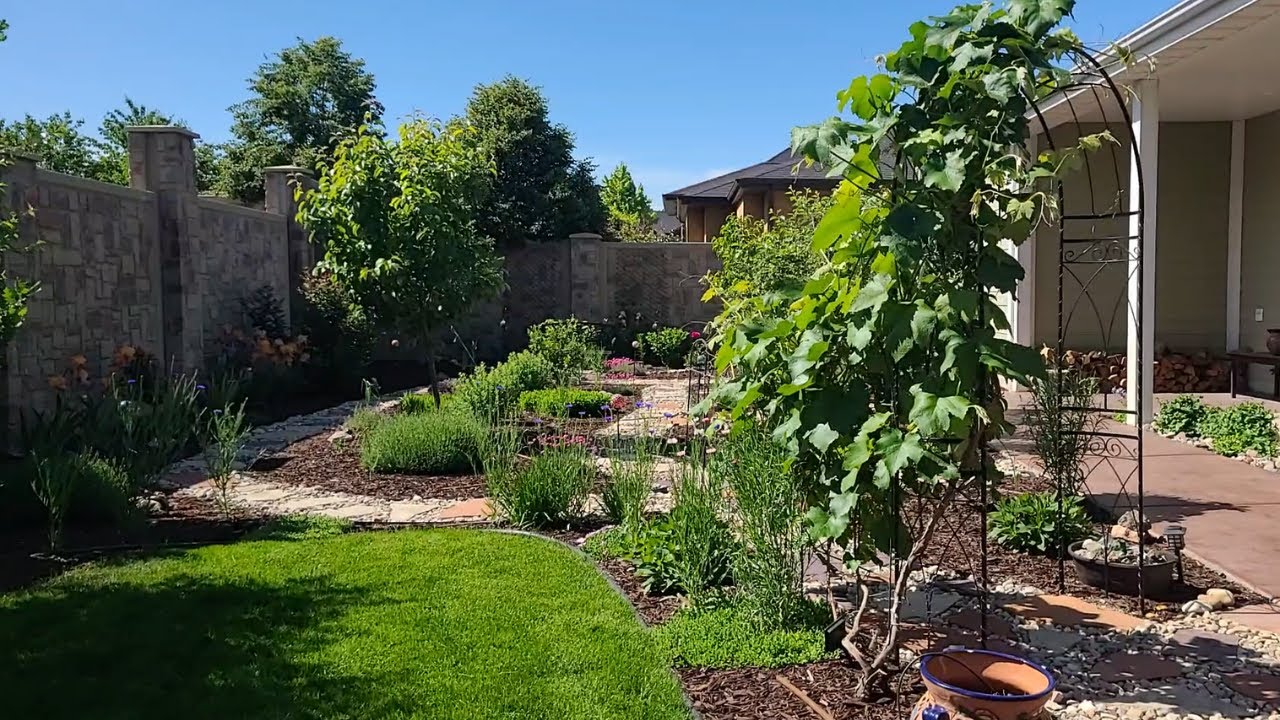 What do Water Efficient Landscapes Look Like in Utah  #4 A Backyard Paradise!
