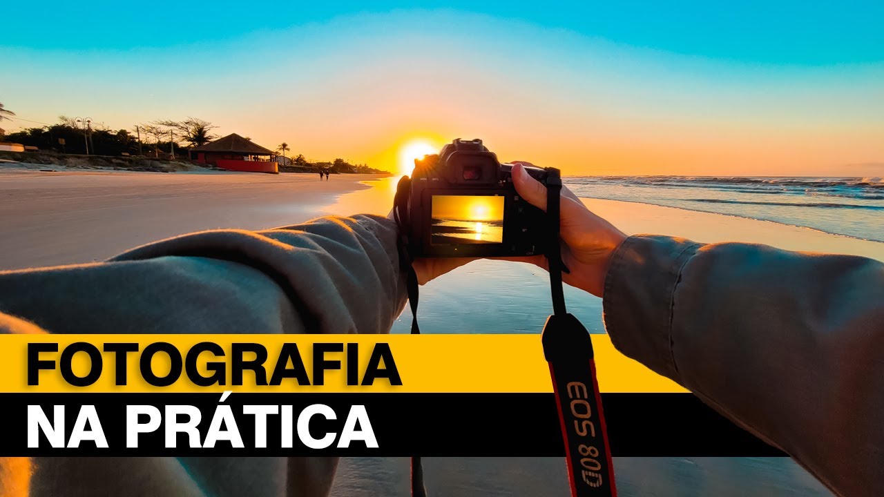 Fotografando o nascer do Sol na praia [vlog]