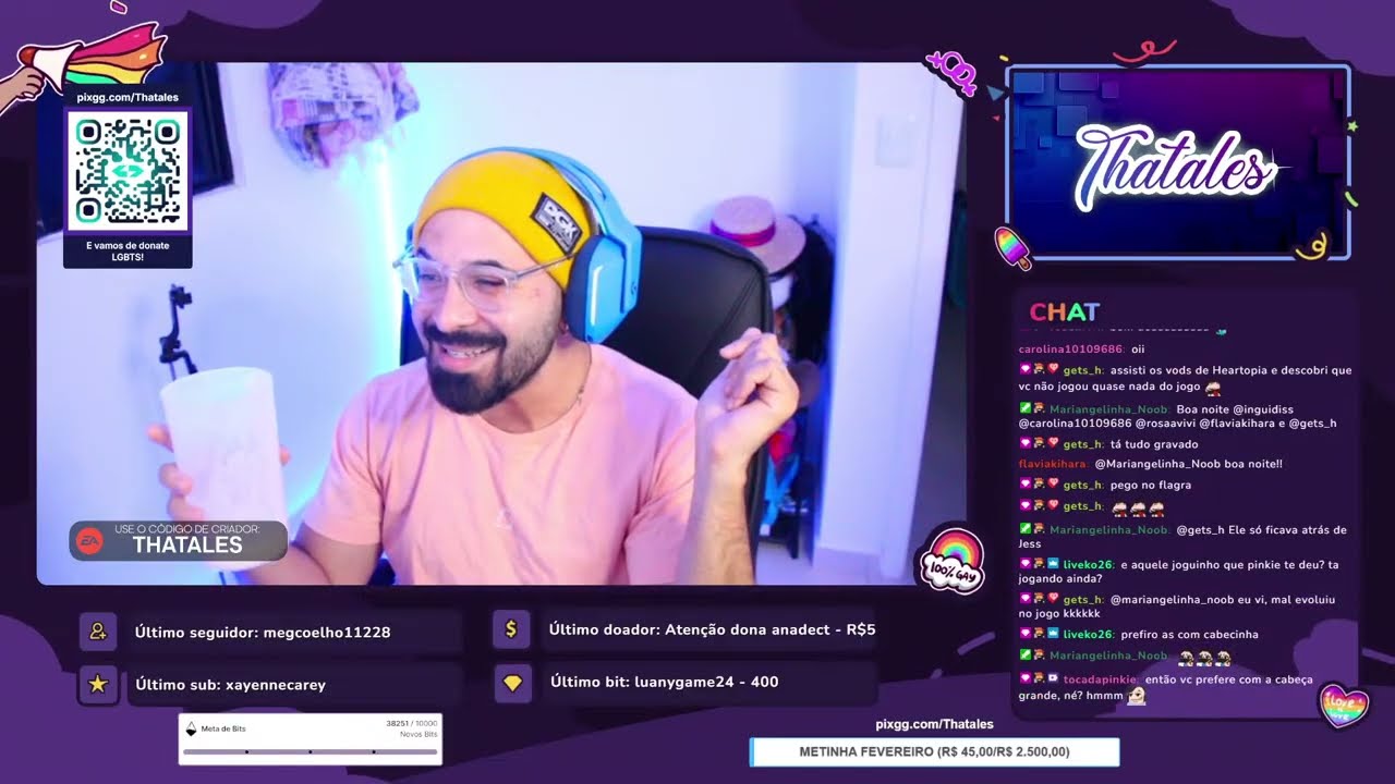 Começando RE REQUIEM | LIVE DO THATA
