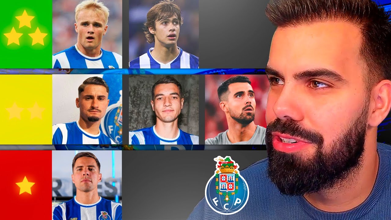 JOLIVEIRA10 FAZ RANKING DOS JOGADORES DO PORTO!!!
