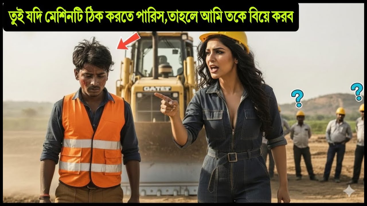 যদি তুমি সেই ভারী যন্ত্রটি আবার সচল করতে পারো, আমি তোমাকে বিয়ে করব—প্রথমে অপমান, শেষ...