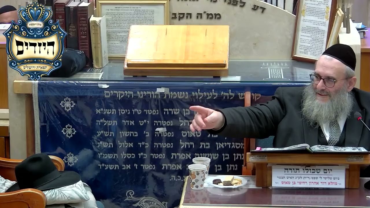הרב יהושע ויזגן מסכת חולין דף סט עמוד א'