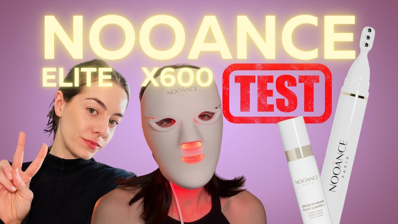 Masque LED Nooance Elite X600: gadget ou vraie efficacité ? 