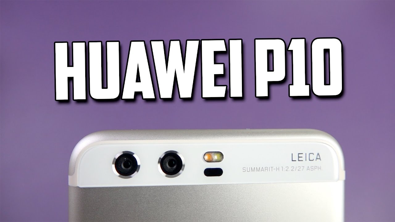Huawei P10 Unboxing vs iPhone Size - Mystic Silver