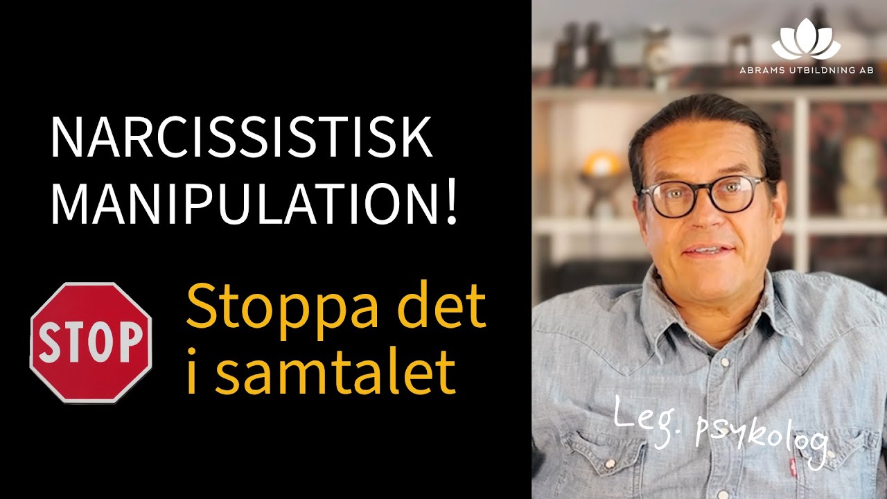 Hur bemöter man narcissistisk manipulation utan att tappa kontrollen?