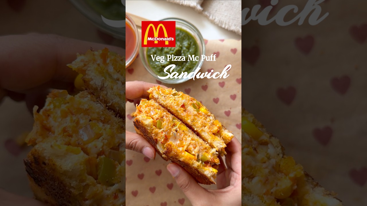 Mc Donald&rsquo;s Pizza Mc Puff in a Sandwich form?
