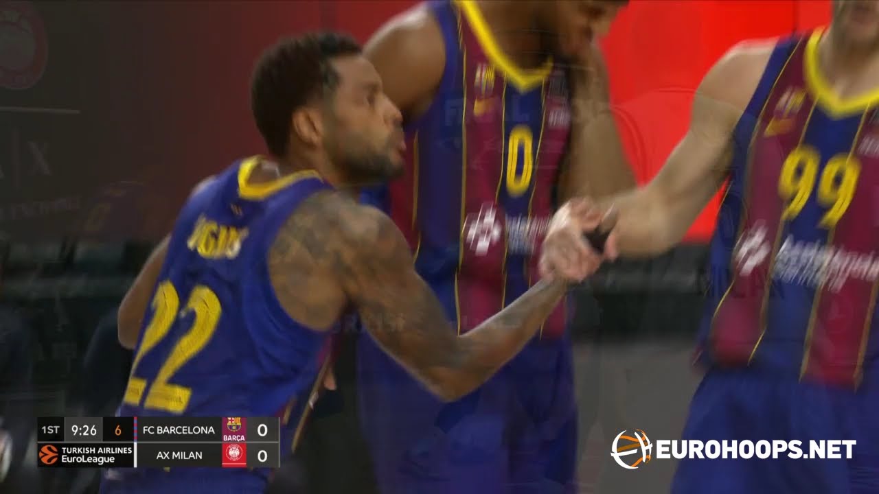 FC Barcelona - AX Armani Exchange Milan 84-82 (F4 semi): Cory Higgins (11 points, game winner)