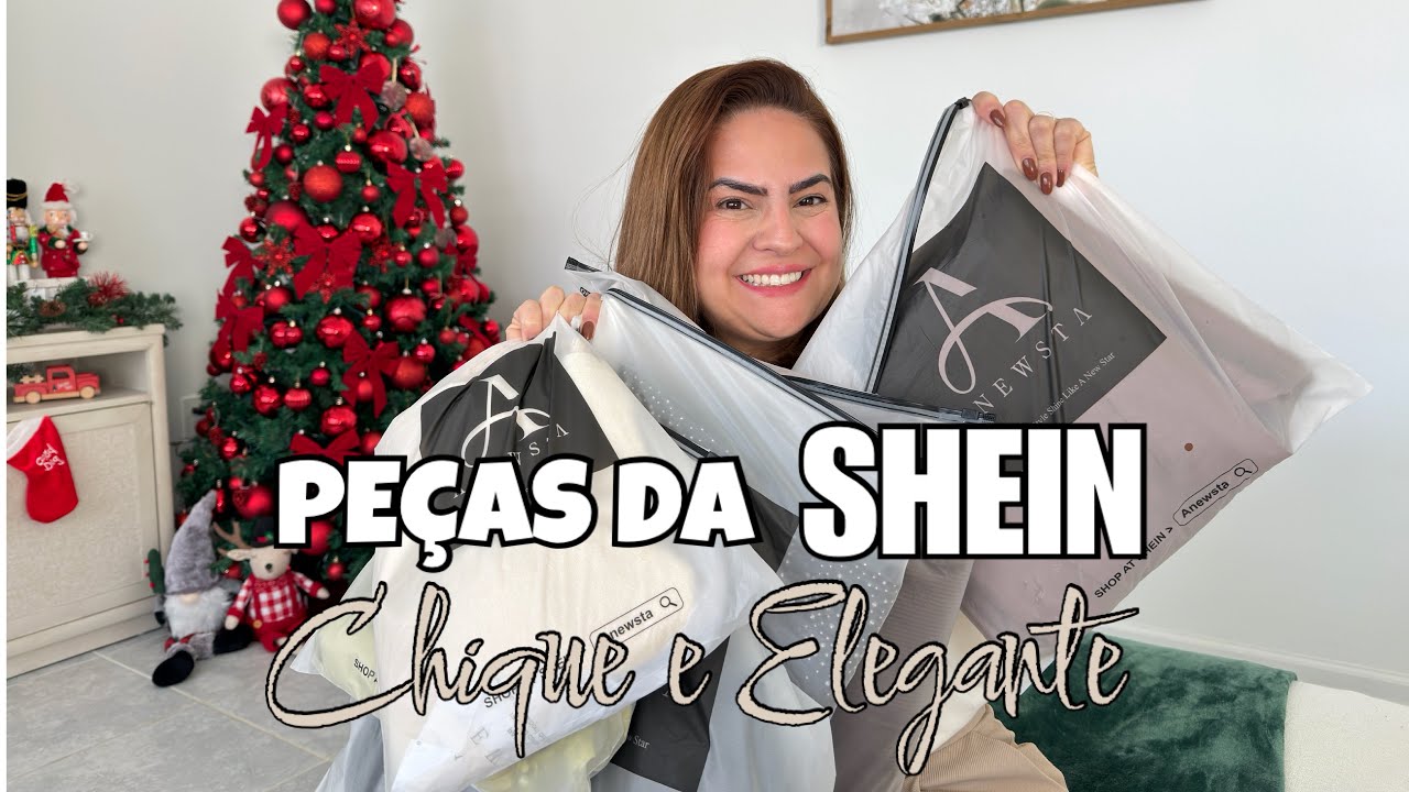 RECEBIDOS CHIQUES E ELEGANTES DO SITE SHEIN