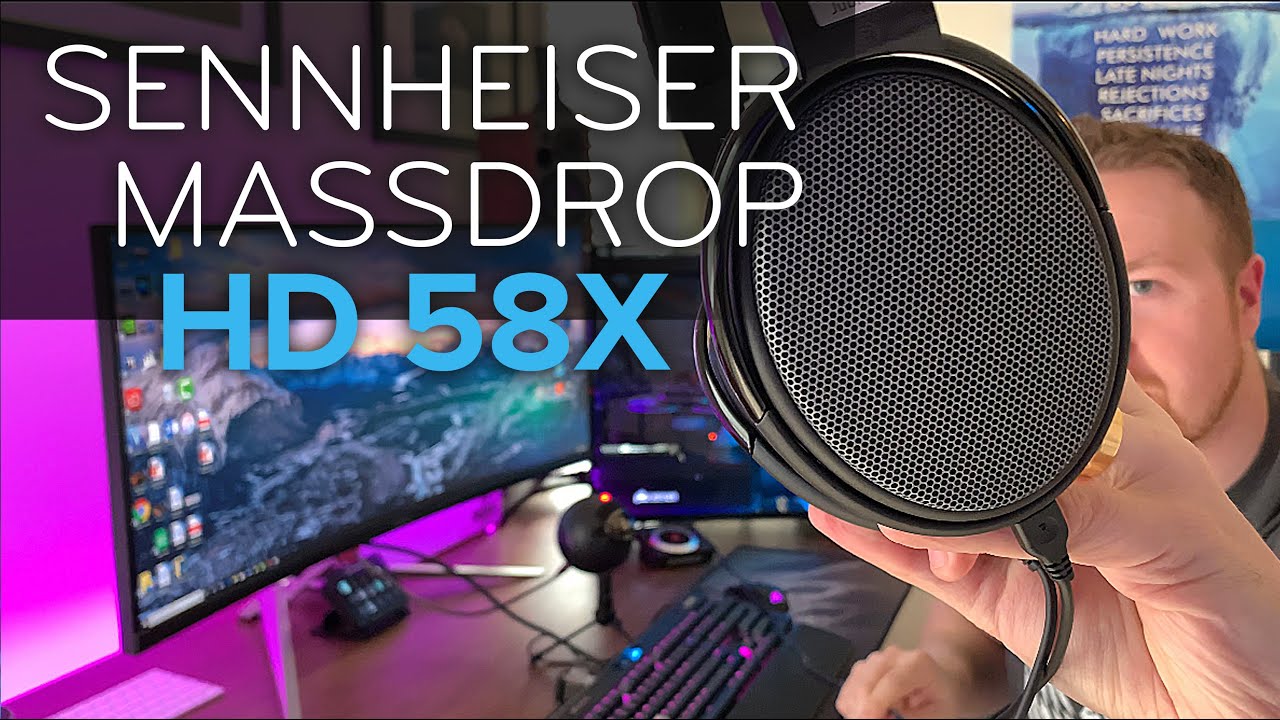 SENNHEISER | MASSDROP HD 58X JUBILEE HEADPHONES - Honest Review & Gaming/Music Impressions