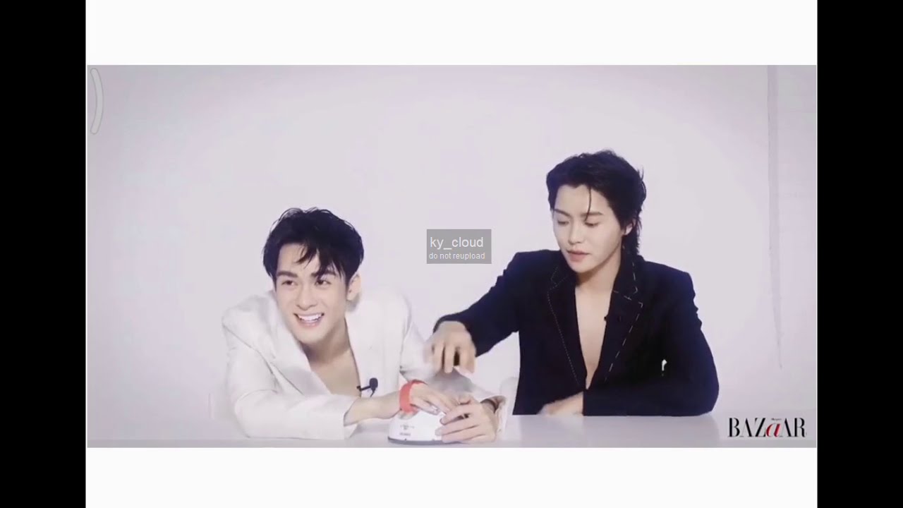 [eng/esp/rus sub] 曾舜晞 & 肖宇梁  Zeng Shunxi & Xiao Yuliang - miniBAZAAR INTERVIEW 时尚芭莎 采访 Reupload 宇日俱曾