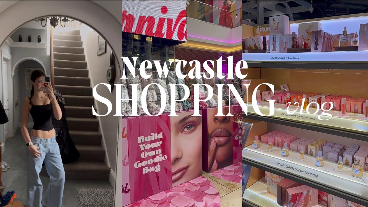 Newcastle shopping vlog at the Metrocentre  || including the H Beauty carnival 