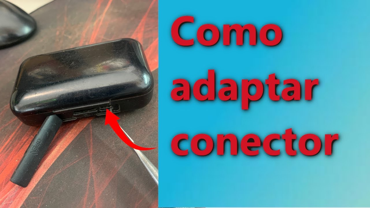 Como resolver problemas de carregamento em fone de ouvido Bluetooth, adaptar conector de carga