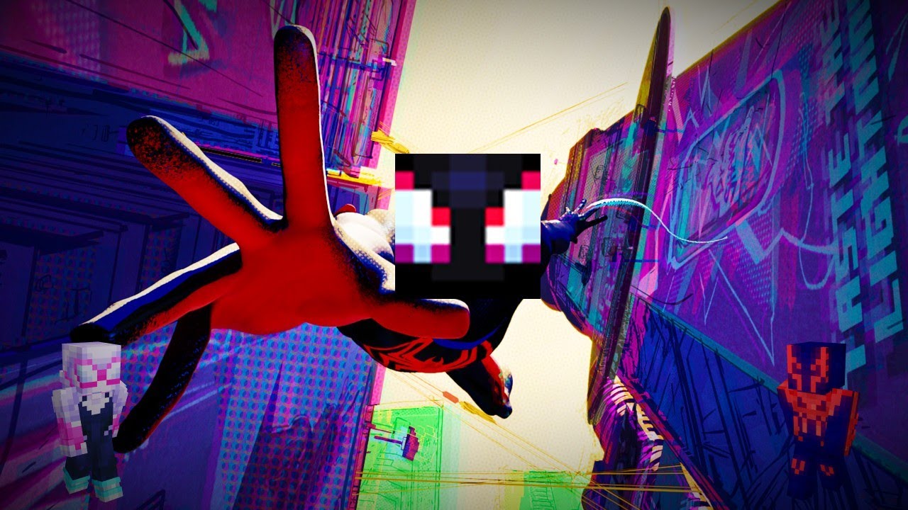 When The Spider-Man Kid Plays Minecraft