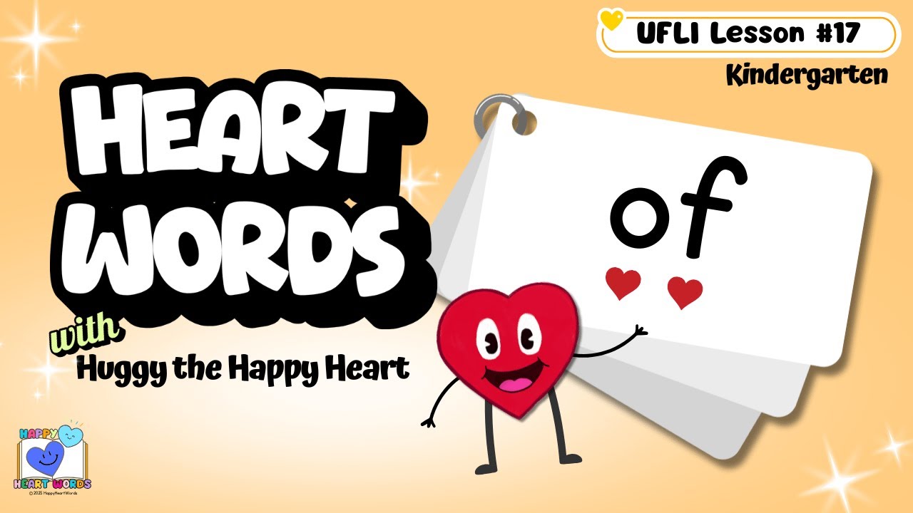 Introducing Irregular Heart Word OF | UFLI-Aligned | UFLI Lesson 17 | Sight Word OF