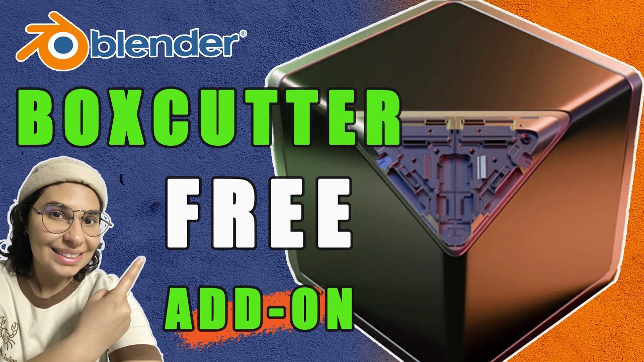 Blender İçin Ücretsiz HardSurface Add-on: BoxCutter