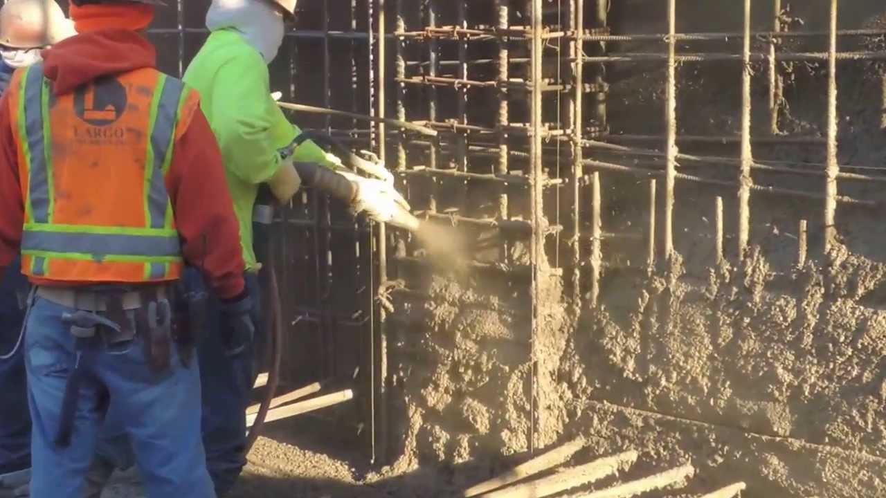 Subterranean / Underground Parking Garage Concrete Wall Construction