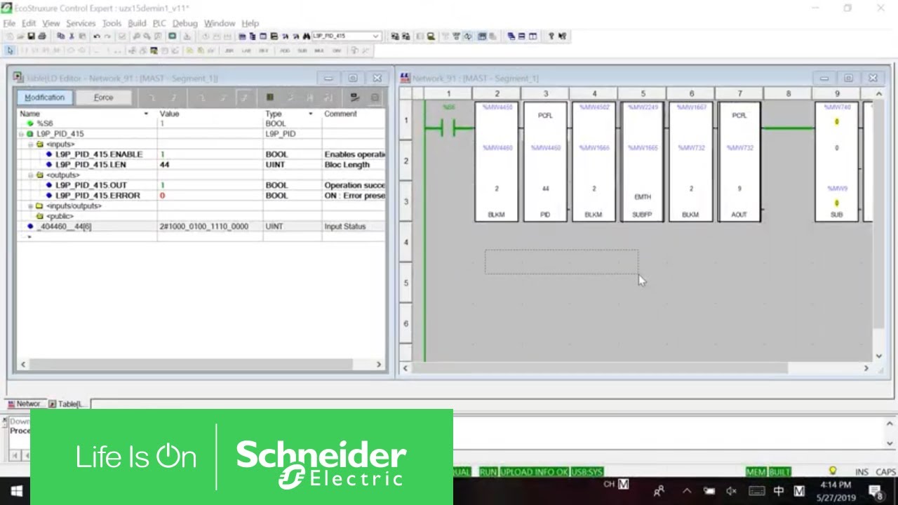 How to Analyze the Operation Successful Bit Freeze | Schneider Electric Support