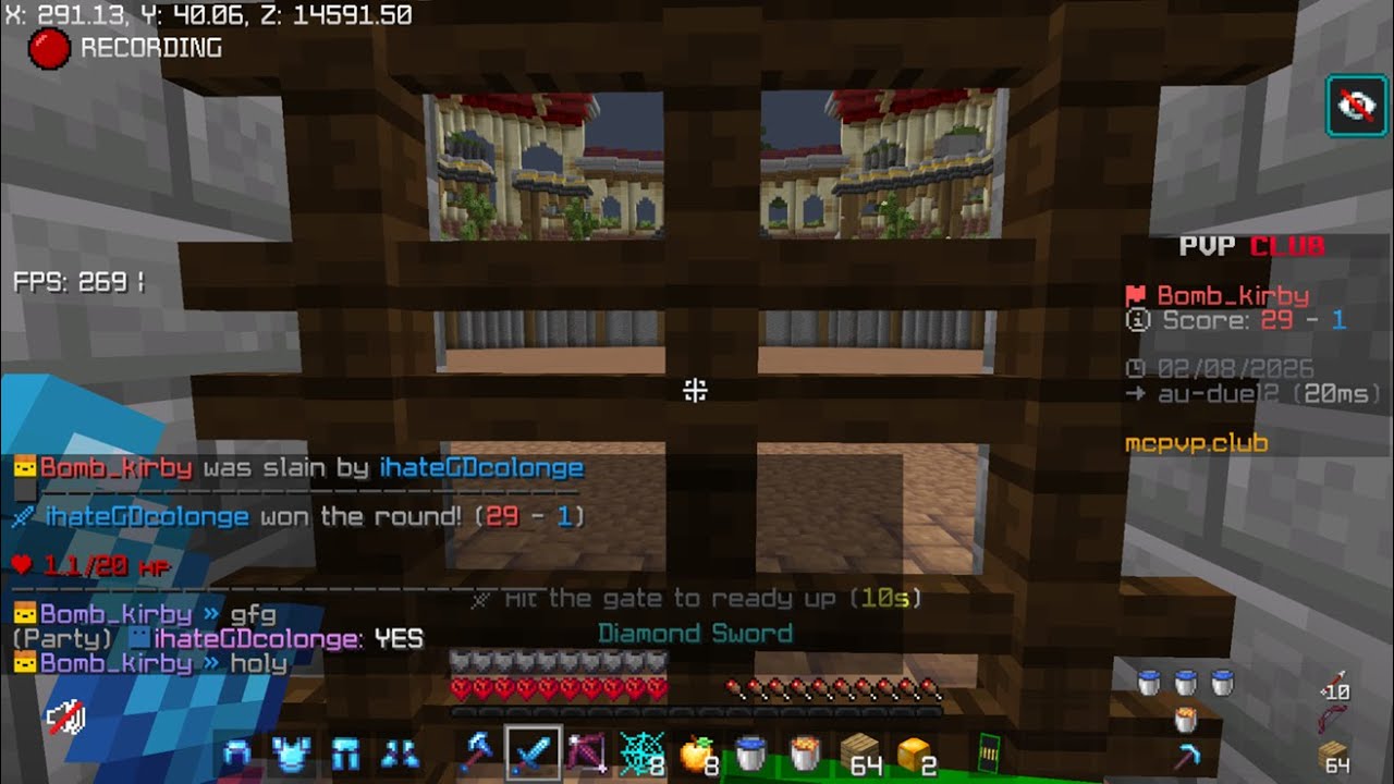 Shieldless uhc with @Kitcraft99  but without any gaps or gheads