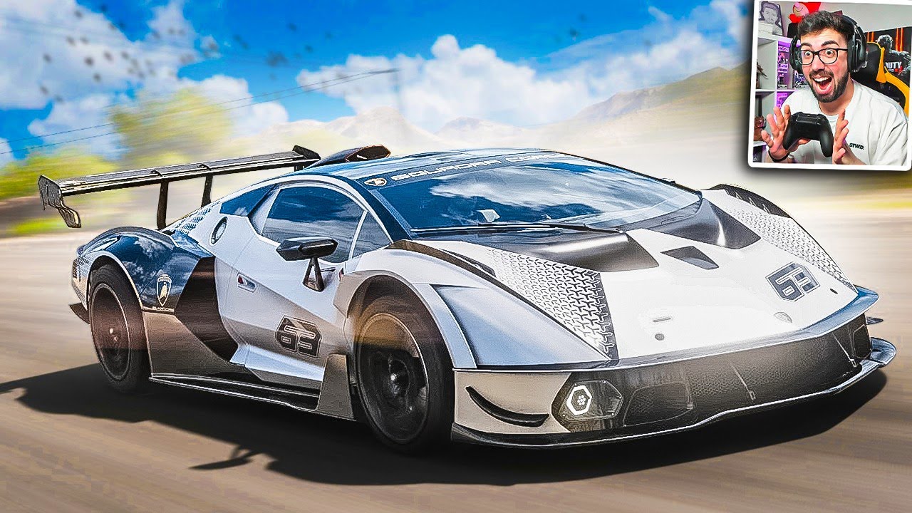 TUNEANDO un LAMBORGHINI ESSENZA SCV12 en FORZA HORIZON 5 😍