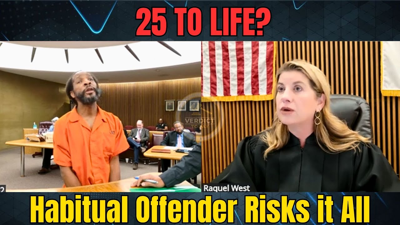 Habitual Offender Rejects 15-Year Deal, Faces LIFE With Judge Raquel West