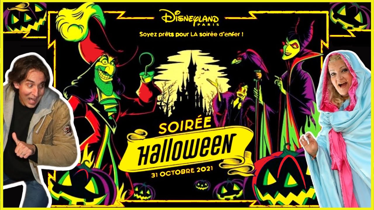 Soirée HALLOWEEN 2021 à DISNEYLAND PARIS