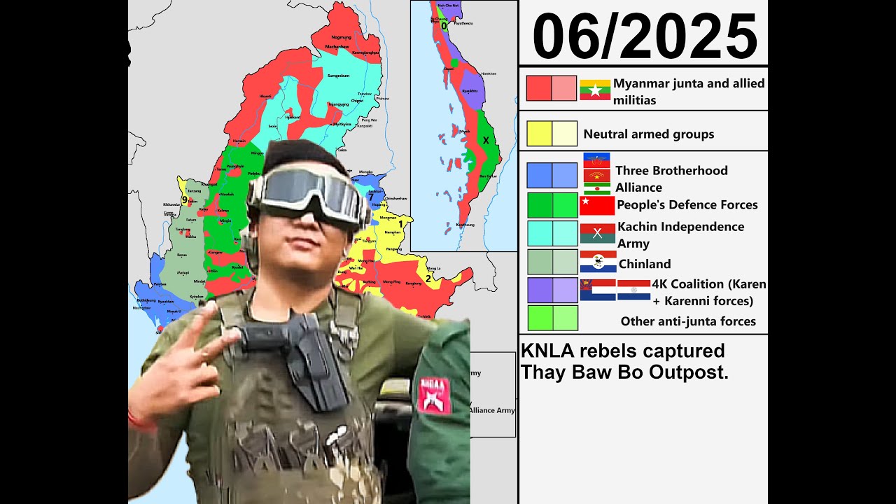 Myanmar Civil War: 2021 &ndash; 2025
