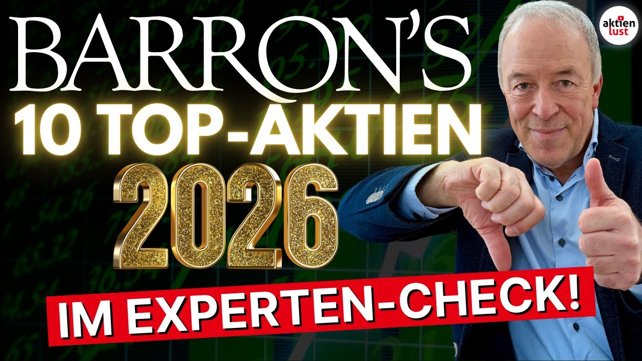 Barron's 10 Top-Aktien 2026 &ndash; Lohnen sich Amazon, Visa & Disney?
