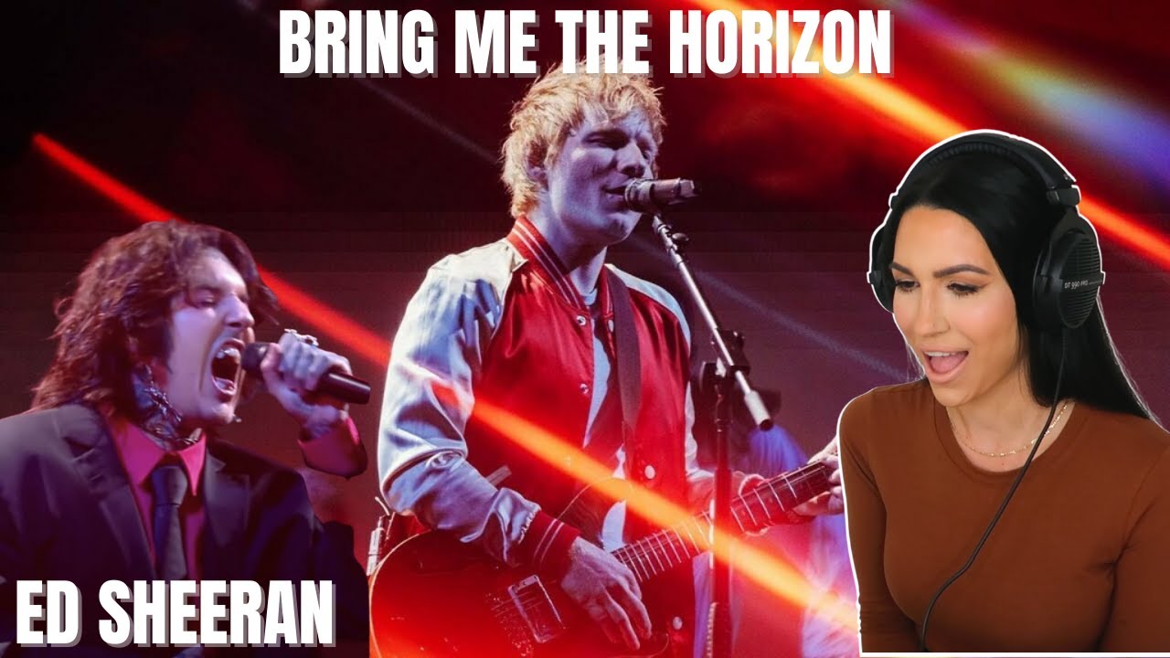 MY FIRST REACTION! Ed Sheeran - Bad Habits (feat. Bring Me The Horizon) | Metal Head Reaction