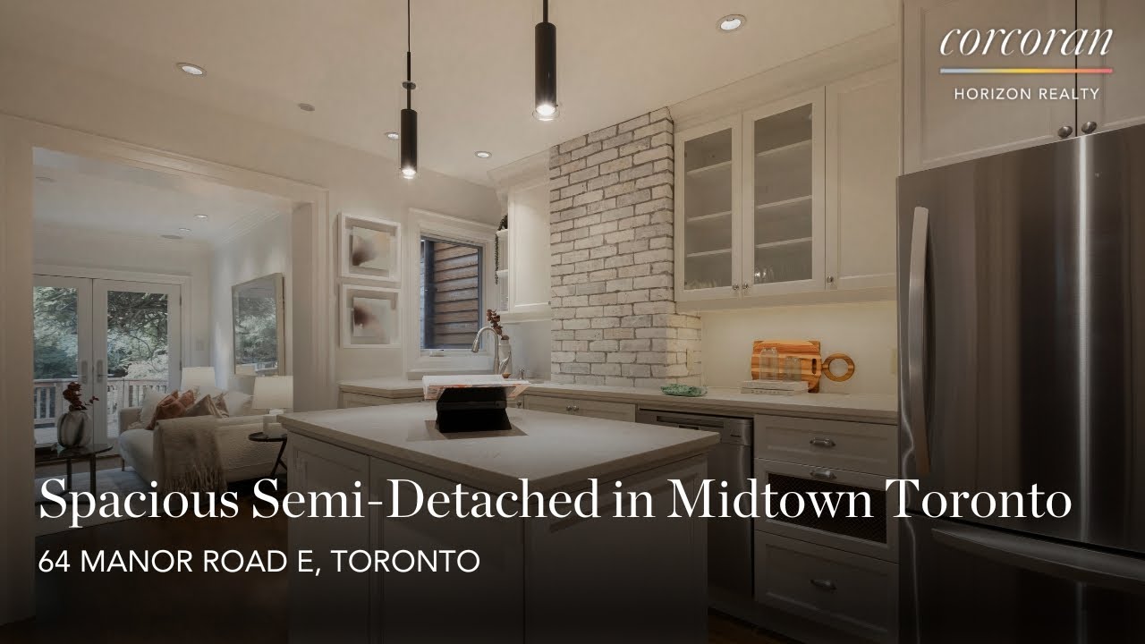 Spacious Semi-Detached in Midtown Toronto | 64 Manor Road E