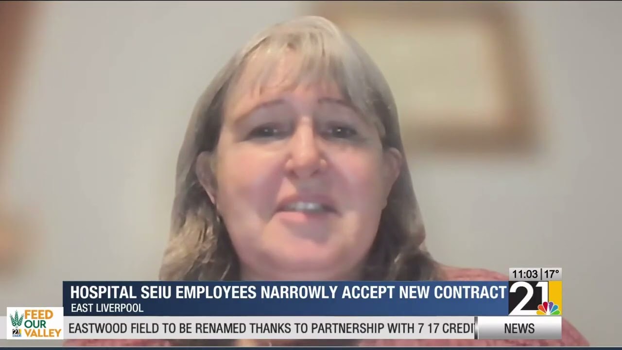 Hospital SEIU employees narrowly accept new contract