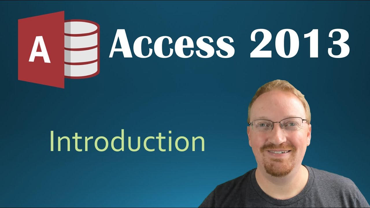 1. Introduction (Programming in Microsoft Access 2013) 🎓