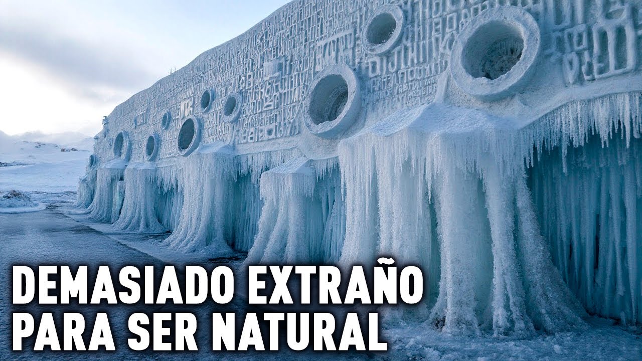 El muro de hielo de la Ant&aacute;rtida se est&aacute; derritiendo... y revelando algo extra&ntilde;o