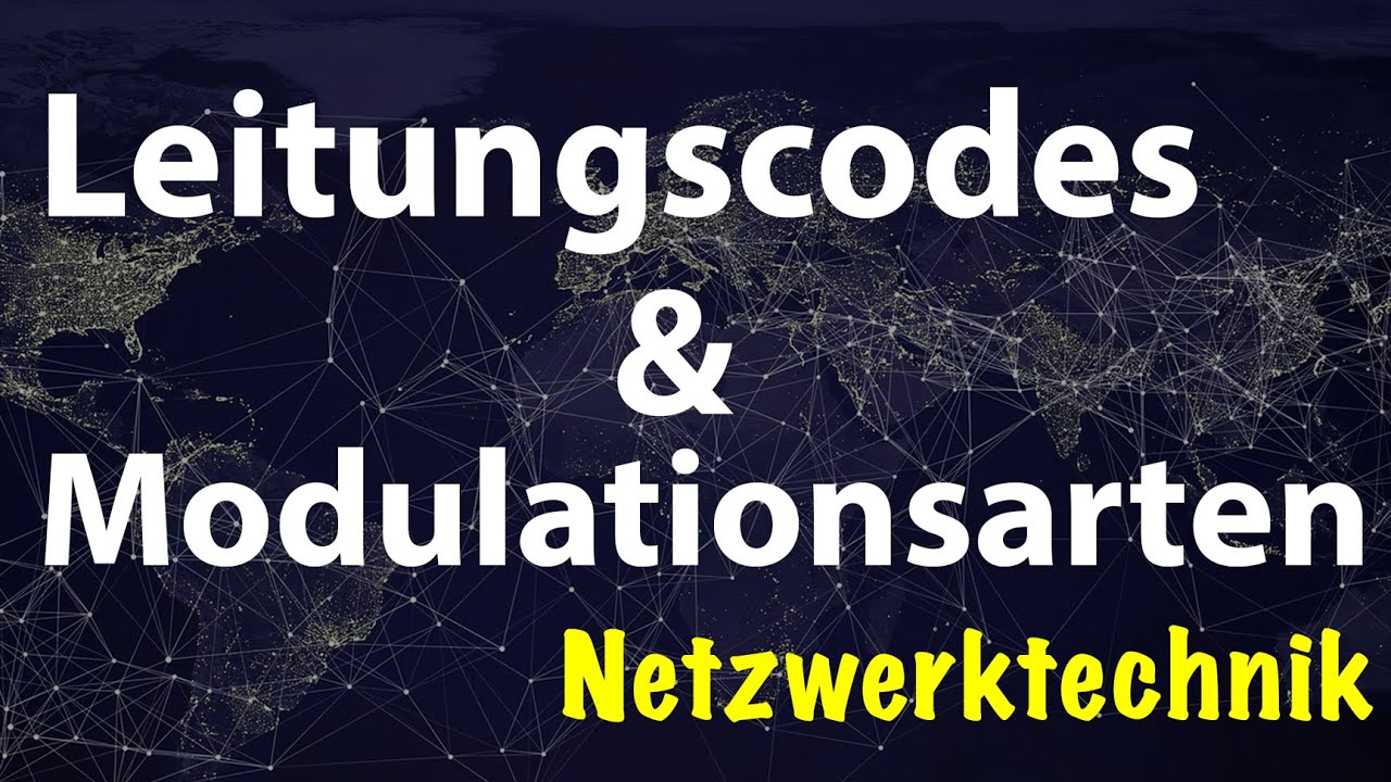 Leitungscodes und Modulationsarten