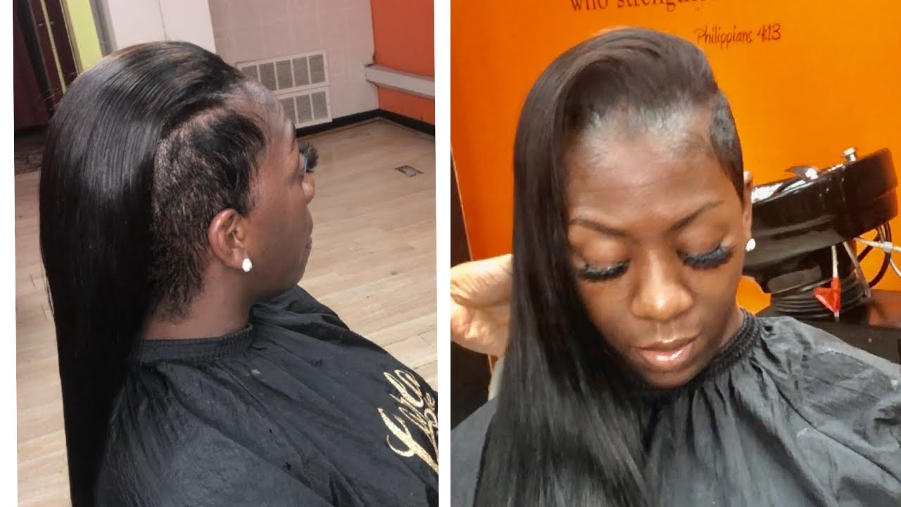 VERSATILE LONG MOHAWK SEW IN | CASSIE INSPIRED ( MILD ALOPECIA )
