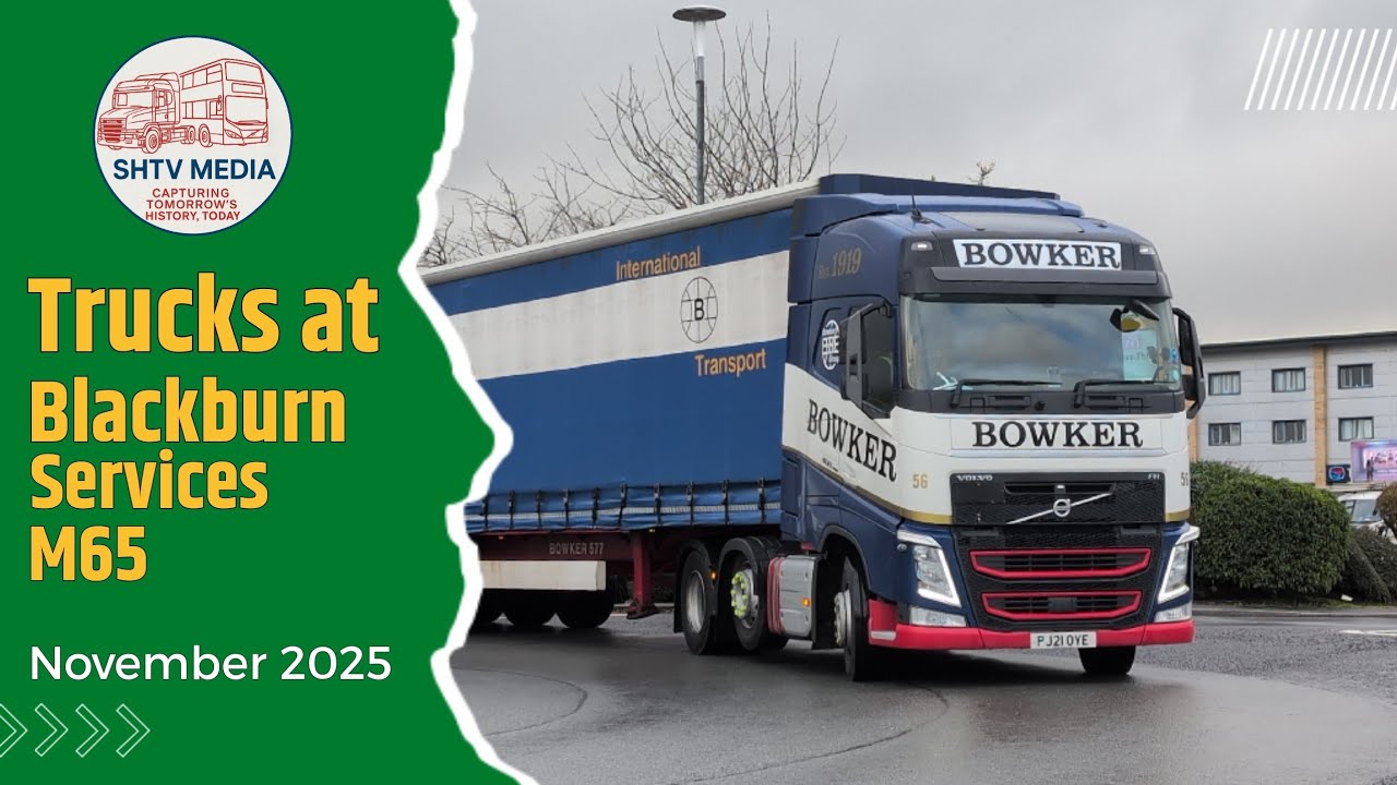 Truck Spotting at Blackburn with Darwen Services | Late Morning HGV Action