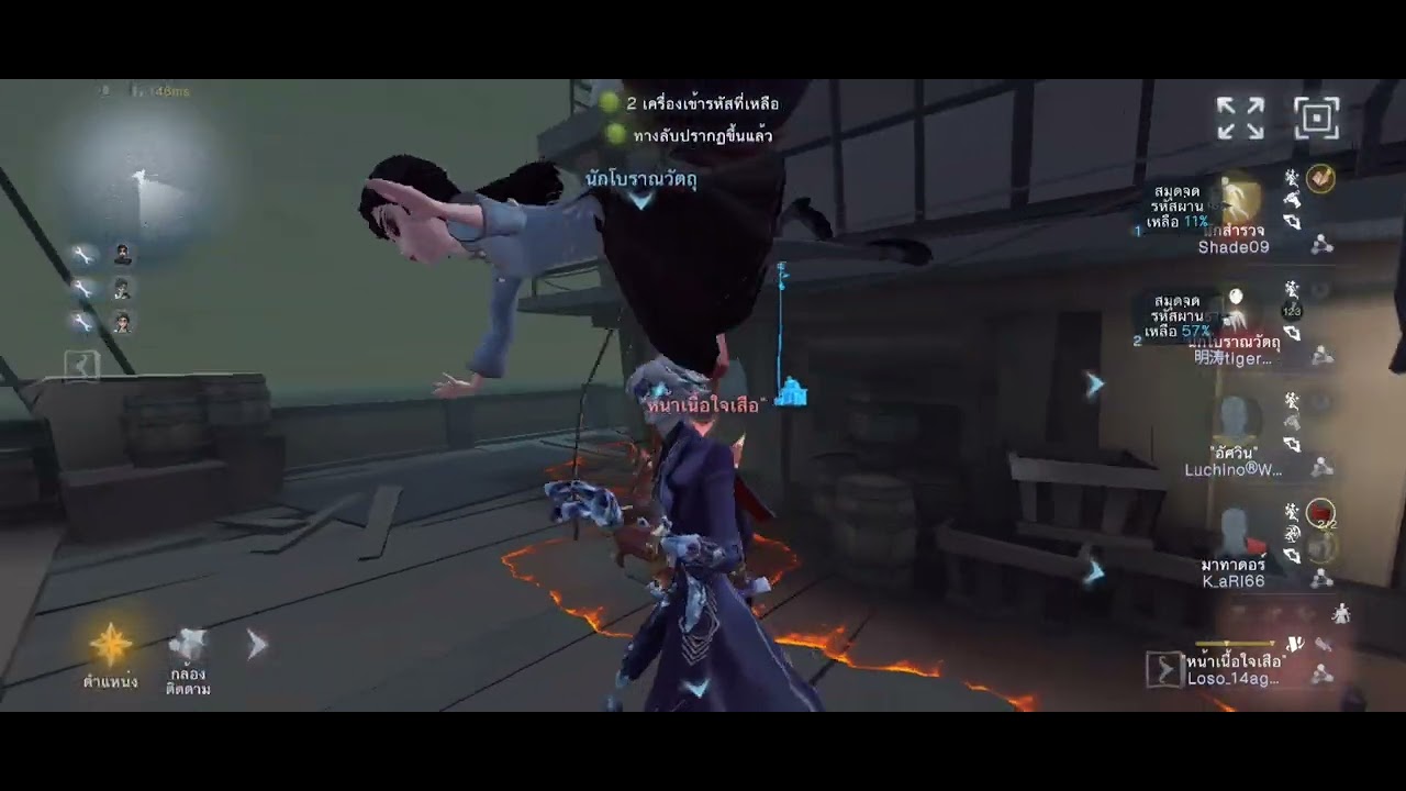 นอร์ตันร่างฮันล่าเซอร์แก๊งป่วน เก็บ 4 คบชนะ identity v