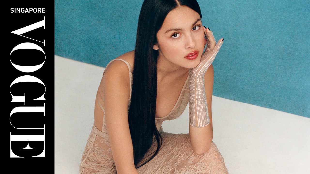 On set with Vogue Singapore's October Issue Cover Star Olivia Rodrigo