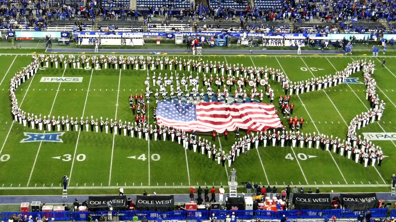 Cougar & Ute Combined Halftime Show 2025 - Battle Hymn of the Republic